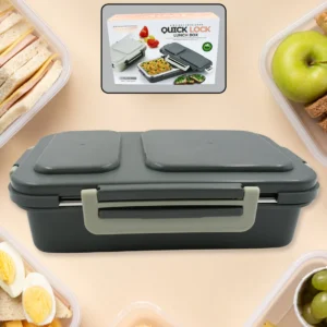 2 Compartment Stainless Steel LUNCH BOX Inner Plate