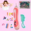 Hair Styling Clasp Clips Twisting Stringing Beads Kit for Girls,