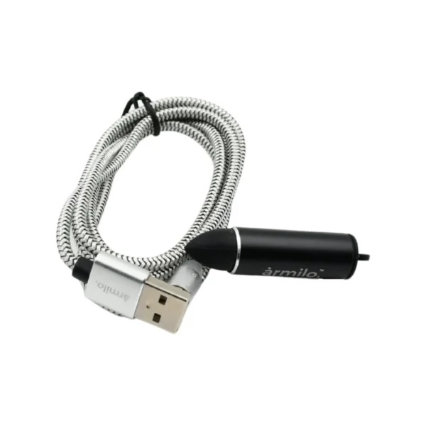 Magnetic 3 In 1 Charging Cable, Fast Charging Cable with Micro, Type C & iPhone Support,