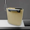 Hanging Trash Can for Kitchen Cabinet Door, Small Collapsible Fold able Waste Bins,