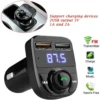 CAR-X8 Bluetooth FM Transmitter Kit For Hands-Free Call Receiver Music Player Call Receiver