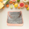 Fold-able Food Covers Anti-dust Heat Preservation Anti-Fly Mosquito Kitchen Lid Fold-able Cover for Hot Food Dish Insulation Cover,