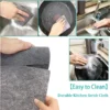 Durable Kitchen Scrub Cloth, Microfiber Cleaning Cloth Roll, Kitchen Wear-Resistant Cloth 20×22cm,