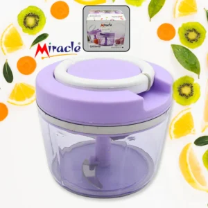 Miracle Ring Chopper, Quick Handy Chopper, Vegetable and Fruit Chopper