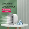 Portable Air Cooler-Rechargeable Personal with Duration Desk Cooling Fan USB Powered