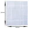 Men's King Size Formal Handkerchiefs for Office Use